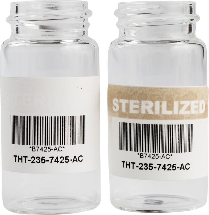 Neues Etikett bestätigt die erfolgreiche Sterilisation